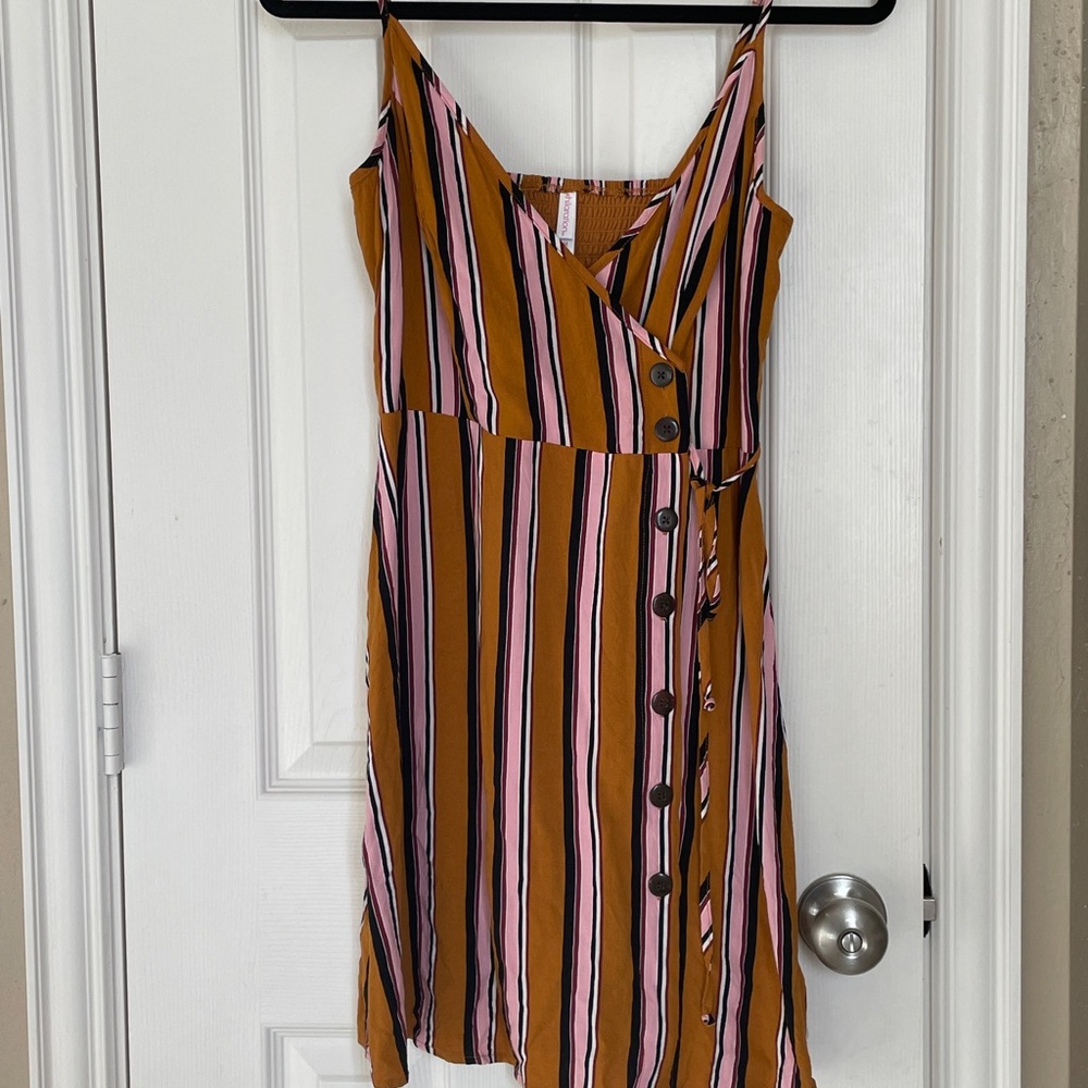 Xhilaration Multicolor Striped Dress